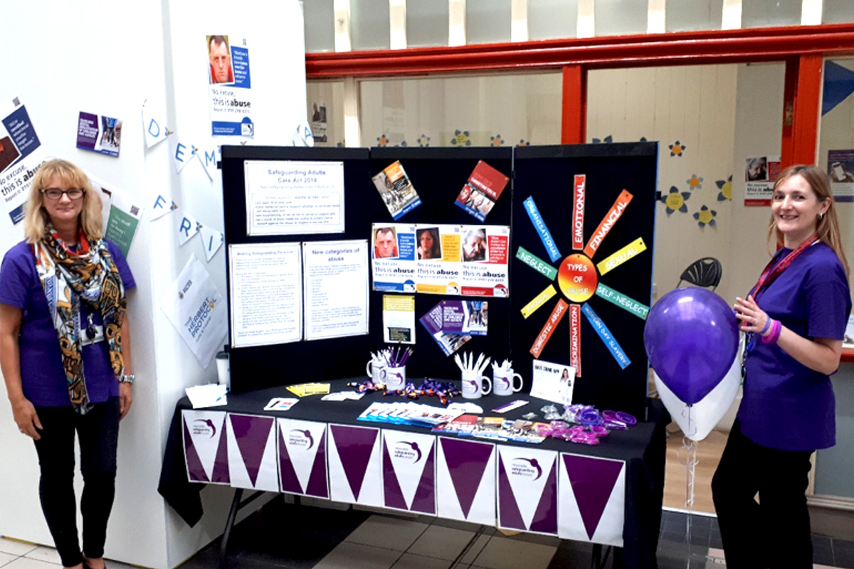 Raising awareness in the Grainger Market